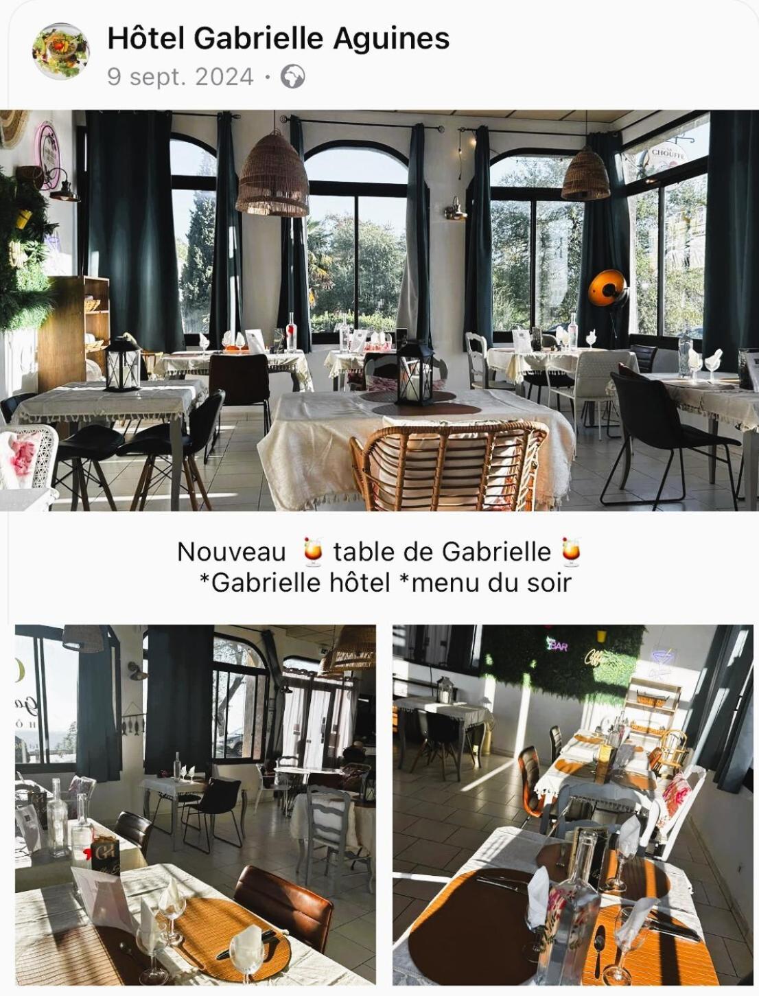 Gabrielle Hotel Aiguines Dış mekan fotoğraf
